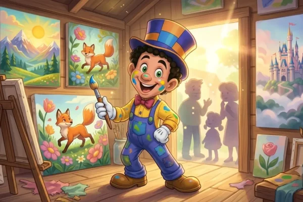 Painting with Pockets: A Story of Joy, Beauty, and Generosity