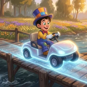 Pockets and the Magical Golf Cart Ride