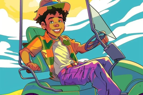 Pockets and the Magical Golf Cart Ride