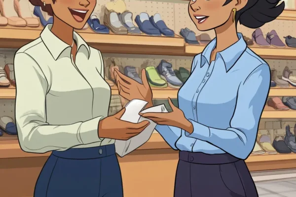 Finding Grace in Every Step: Miss Linda at the Shoe Store