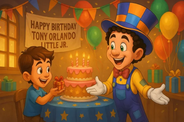 Birthday Gift To Tony Jr