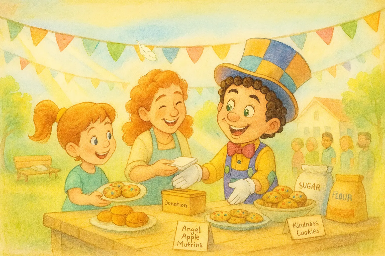 Pockets, Kaci, and the Bake Sale