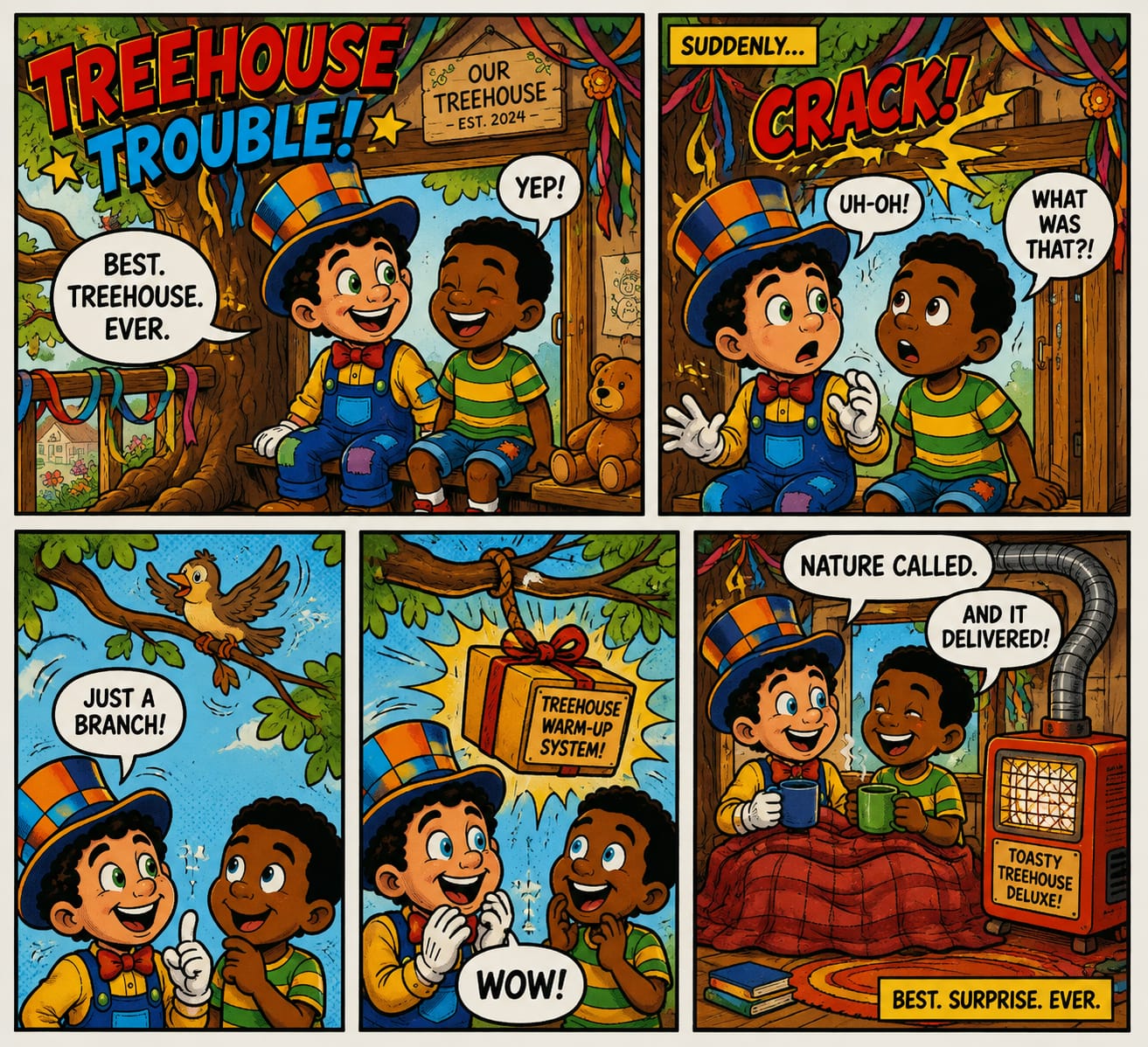 Treehouse Trouble!