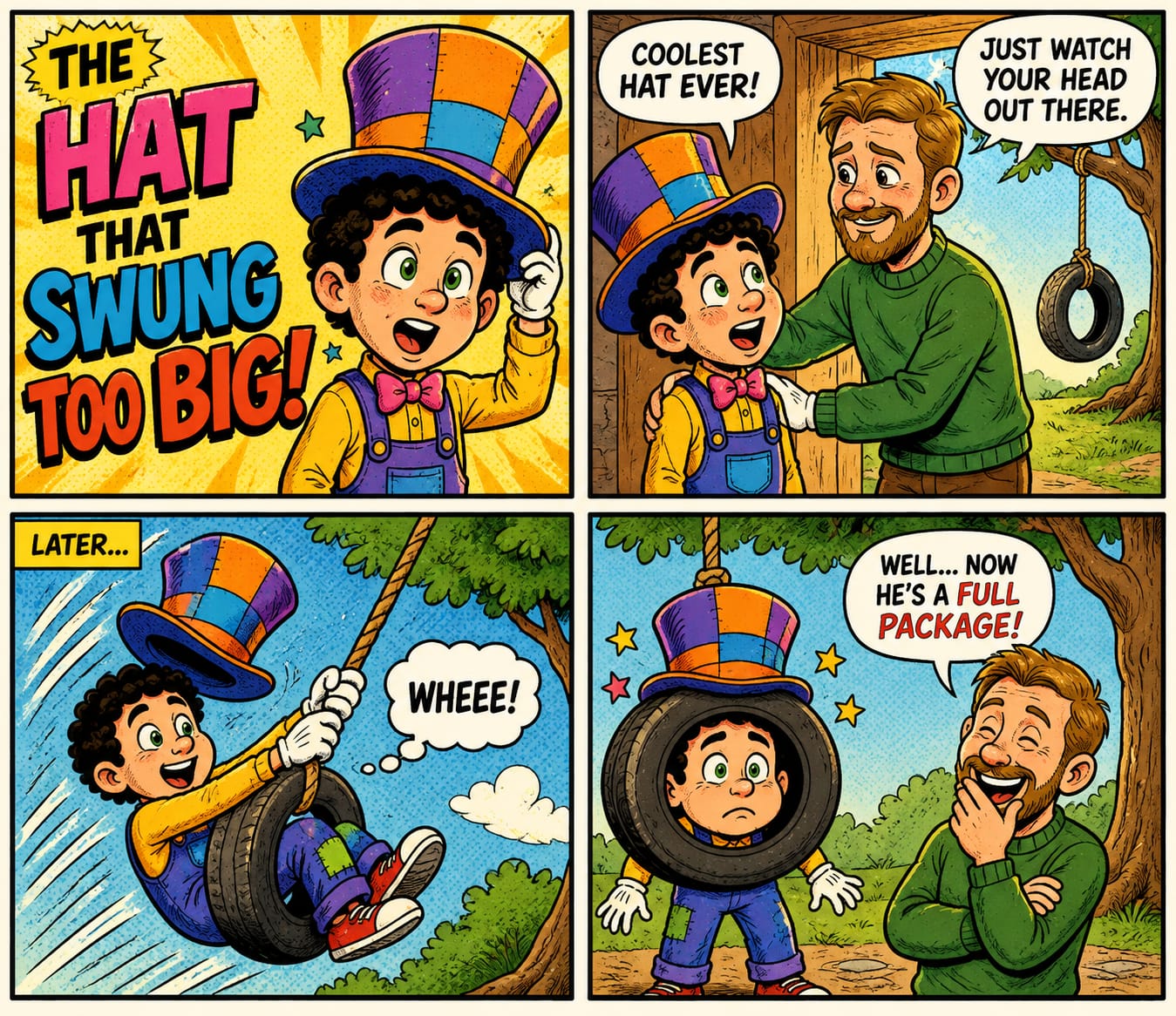 The Hat That Swung Too Big!