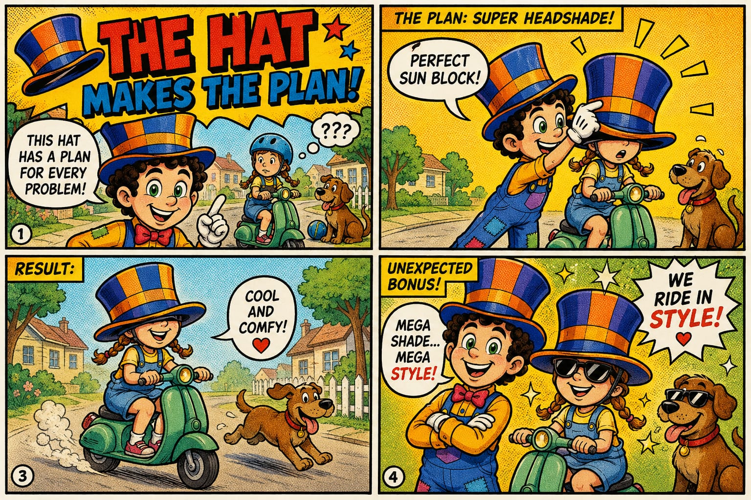 The Hat Makes the Plan!