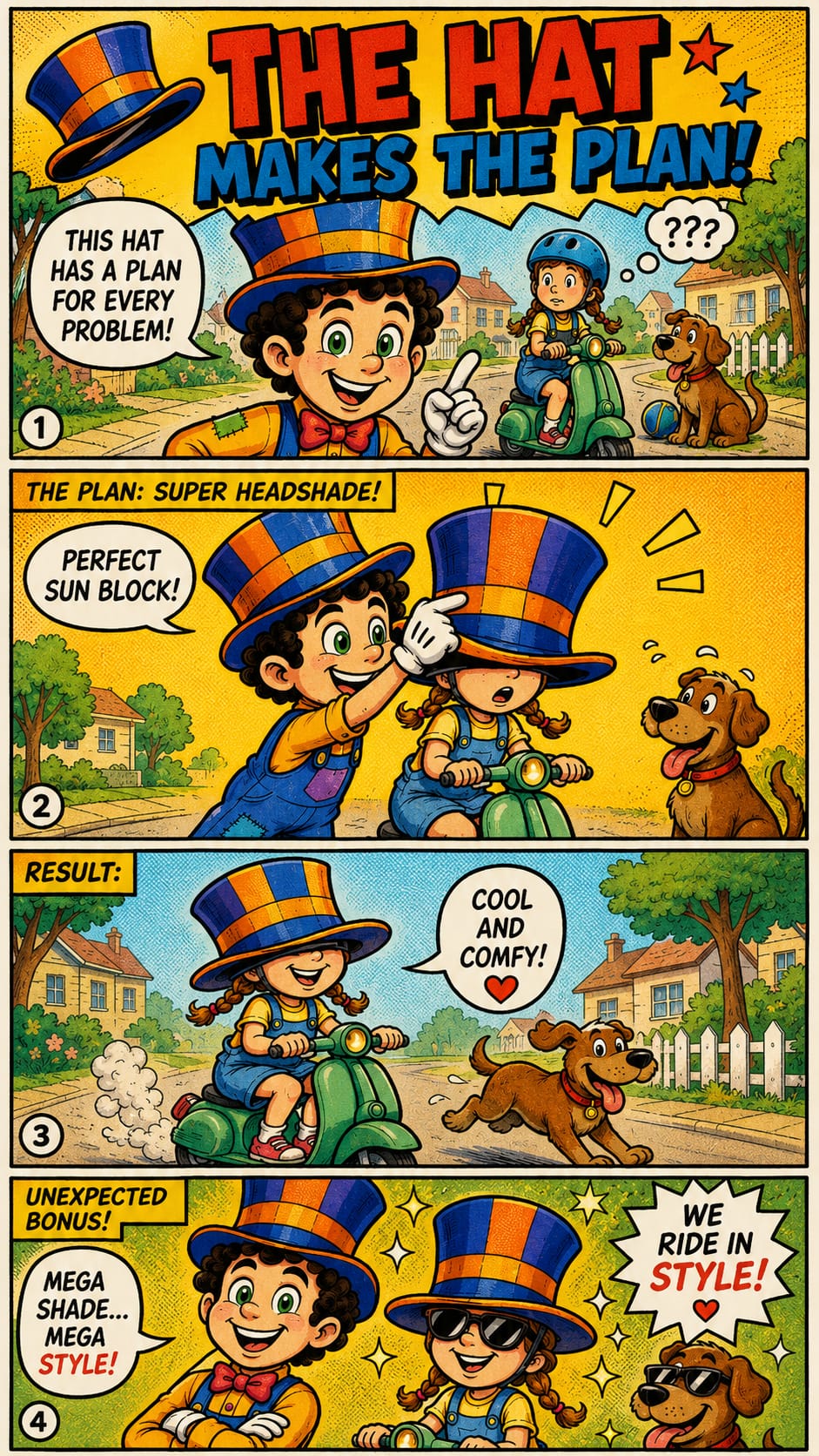 The Hat Makes the Plan!