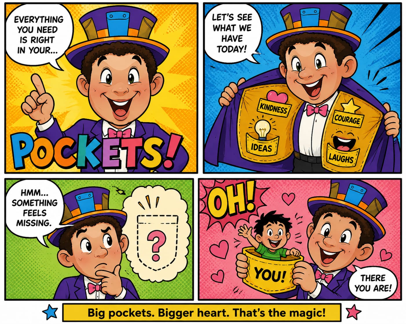 Everything You Need Is In Your Pockets!