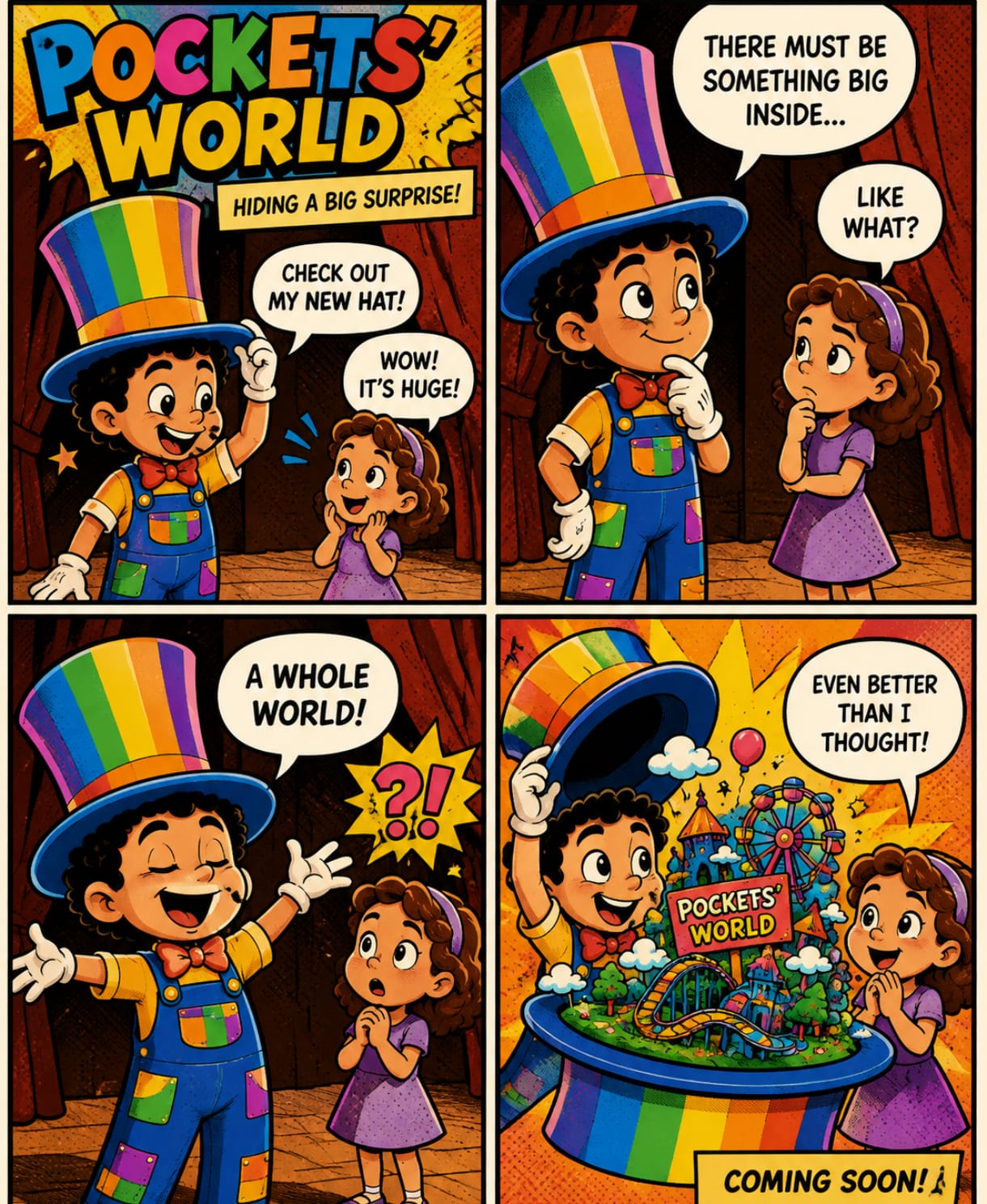 Pockets’ World: Hiding a Big Surprise!