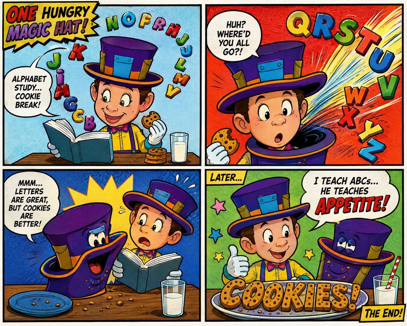 One Hungry Magic Hat!